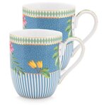 Набор из 2-х маленьких кружек Pip Studio La Majorelle Blue, 145 мл, 51.002.226 - изображение