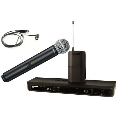 Радиосистема на два микрофона Shure BLX1288E/W85 M17 радиосистема shure blx14e w85 m17