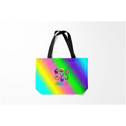 фото Сумка-шоппер / 46х35 см / геймерам / among us burnettie