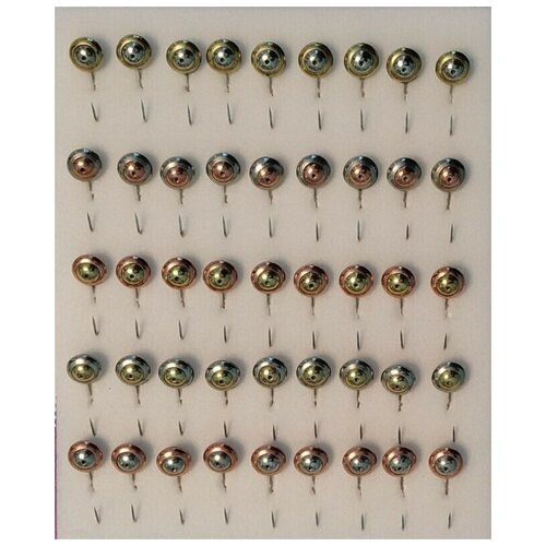 Мормышка Окуневый глаз тип - 4/3 (уп 45 шт блистер) набор мормышек с прижимом для мотыля тип 9 блистер 10 шт