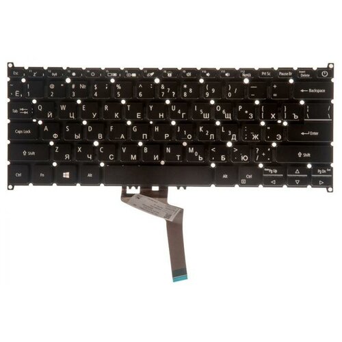 Клавиатура для ноутбука Acer Swift 3 SF313-51 SF313-52 черная с подсветкой 3823₽