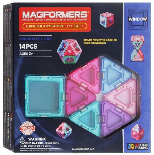 MAGFORMERS Window Inspire 714003-14, 14 дет.