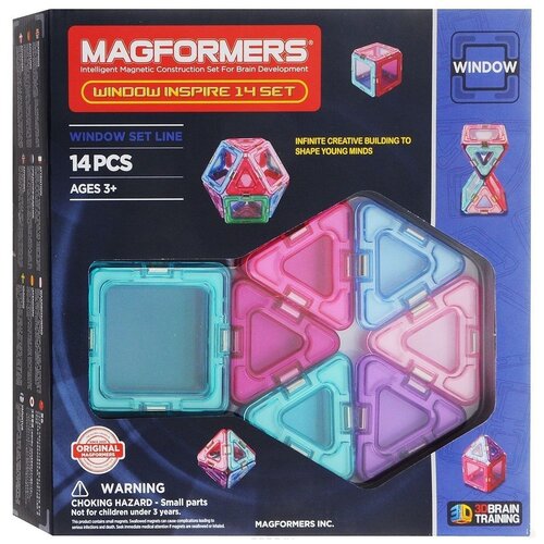 MAGFORMERS Window Inspire 714003-14, 14 дет.