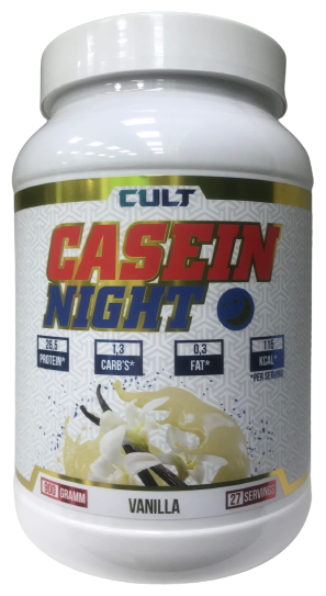 Протеин Cult Casein Night, 900 гр., ваниль