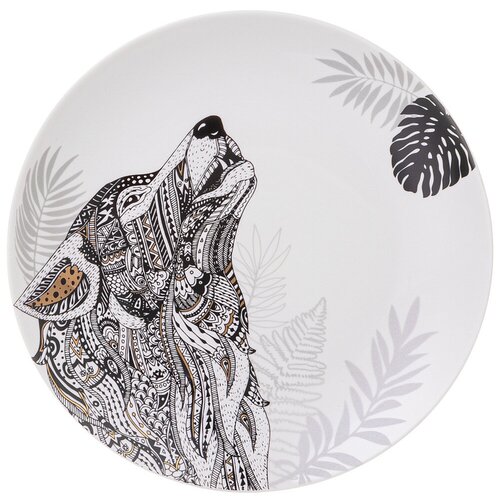 фото Тарелка волк 20см lefard (158010)