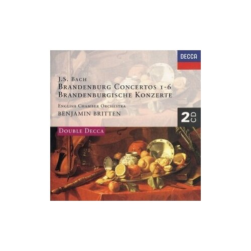 Компакт-Диски, London Records, BENJAMIN BRITTEN - Bach, J.S: Brandenburg Concertos etc. (2CD)