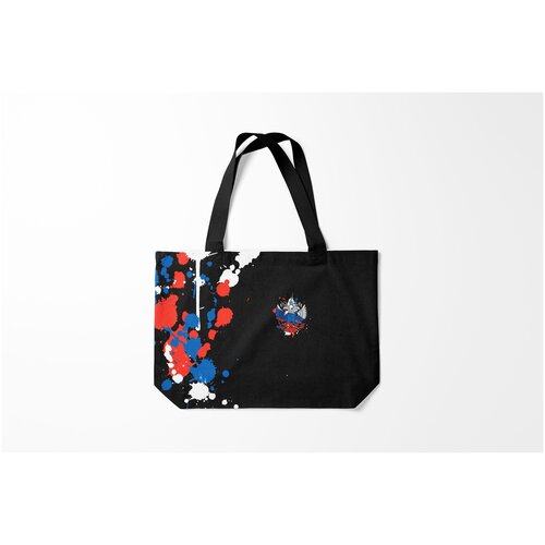 фото Сумка-шоппер / 46х35 см / патриотичные / патриотизм герб burnettie