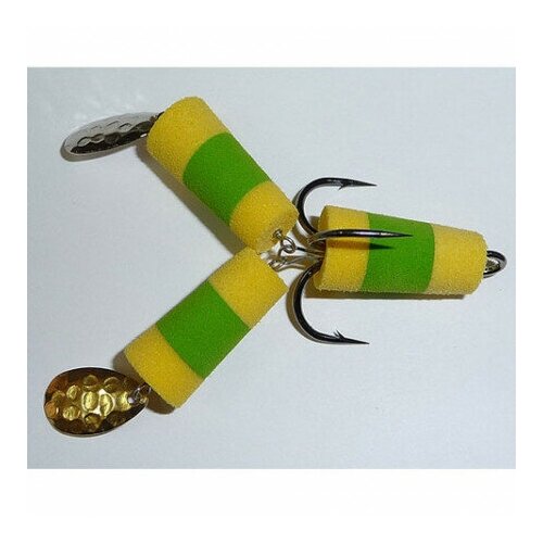 Рыболов-Сервис Приманка джиговая лягушка (YGY жел./зел./жел.)