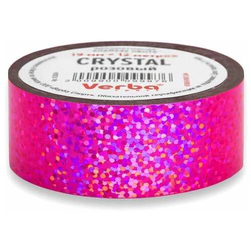 фото Обмотка для обруча без подложки verba sport crystal розовый
