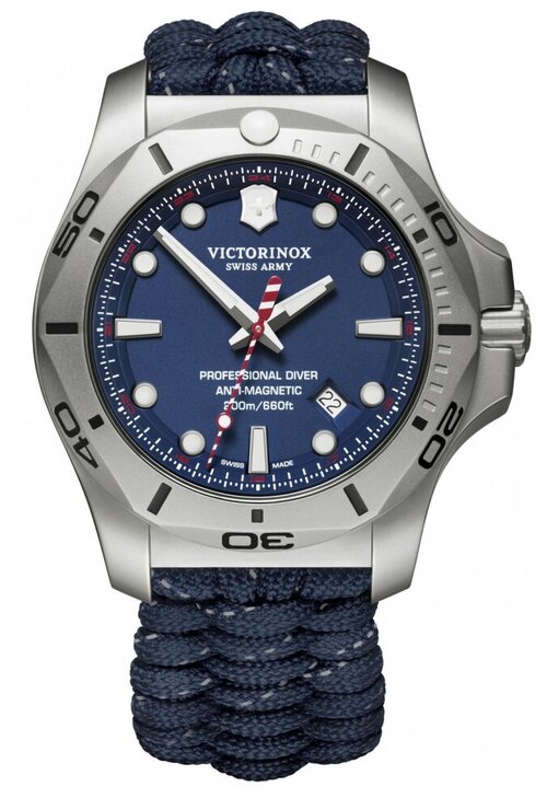 Наручные часы VICTORINOX Professional 241843, синий, серебряный