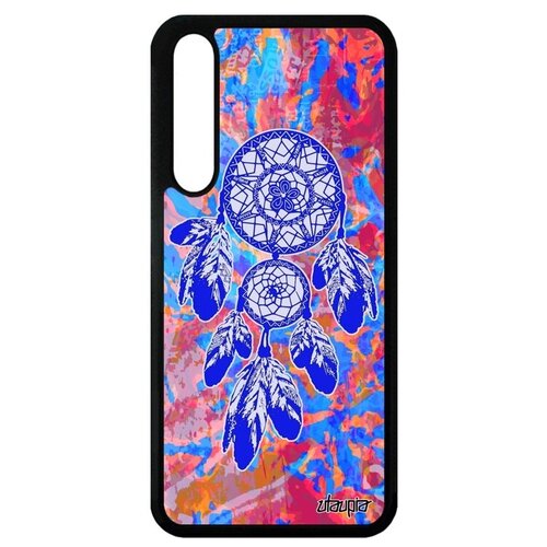 фото Красивый чехол для мобильного // huawei p20 pro // "ловец снов" индейский стиль, utaupia, голубой