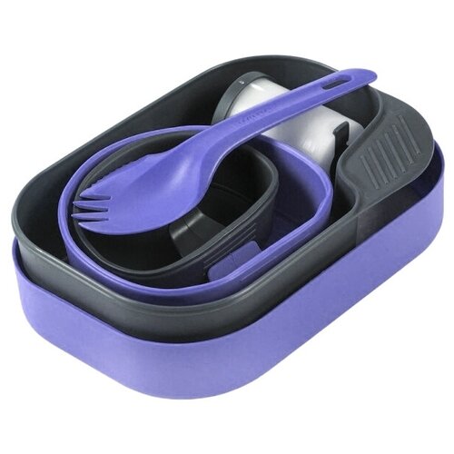 фото Портативный набор посуды wildo camp-a-box® complete blueberry