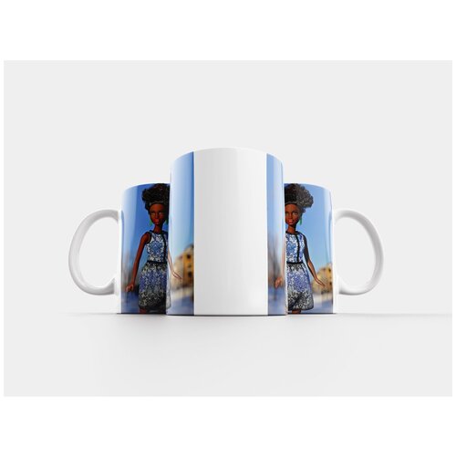 фото Кружка "кукла, чернить, афро американец" 320 мл lotsprints