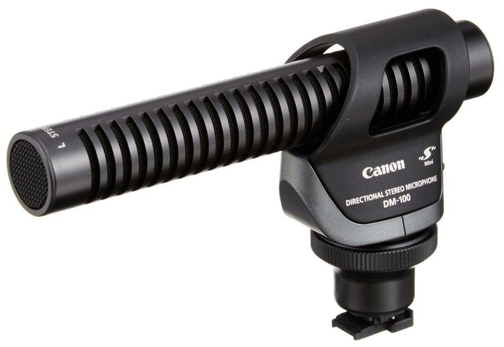 Микрофон Canon DM-100, направленный, стерео