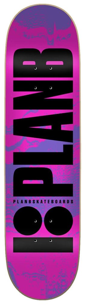    Plan B team original fluor pink,  8.125x31.75