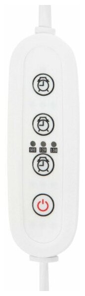 Таймер для фитосветильника UST-E32 220 В с разъёмом LN 2 м для автоматического включения и выключения светильников при освещении комнатных растен
