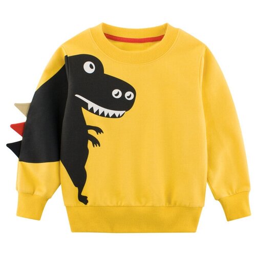 фото Толстовка 27 kids, размер 104-110, желтый