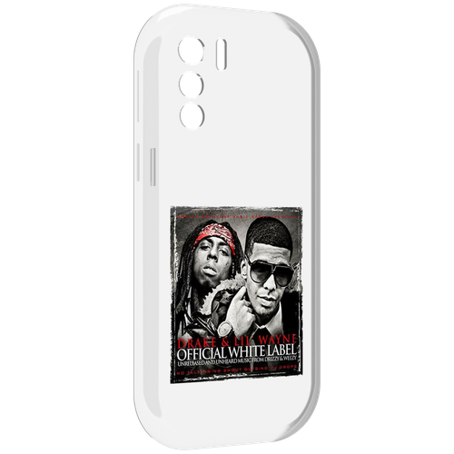 Чехол MyPads Drake - Official White Label для UleFone Note 13P задняя-панель-накладка-бампер