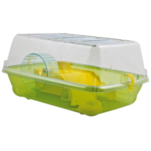 Дом для хомяков Lilli Pet Hamster fun, S 32x39x20 см, зеленый