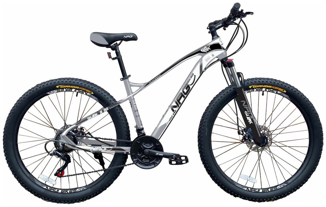 NRG BIKES Shark 27.5 grey/black/white 20