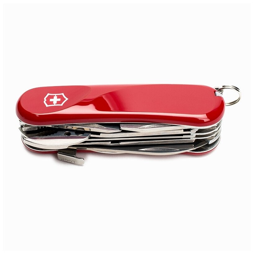 Нож перочинный Victorinox Evolution S52 (2.3953.SE) 85мм 20функций красный карт.коробка - фото №6