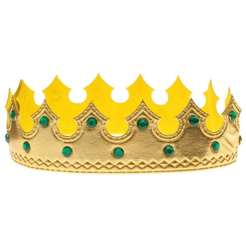 Карнавальная корона Принц, цвет золотой корона красота цвет золотой