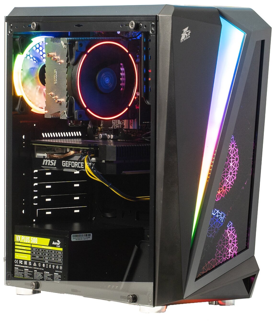 Игровой компьютер AMD Ryzen 3 1200 GeForce GTX 1660 Super 6GB 8GB RAM SSD 120GB HDD 1TB