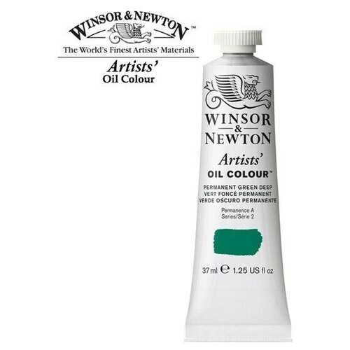 Масляные Winsor&Newton Краски масляные Winsor&Newton ARTISTS' 37мл, зеленый устойчивый густой краски масляные водорастворимые winsor