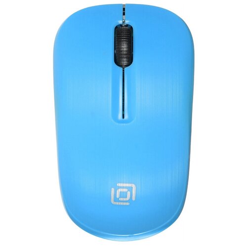 Мышь Оклик 525MW голубой оптическая (1000dpi) беспроводная USB (2but) мышь оклик 525mw голубой оптическая 1000dpi беспроводная usb 2but