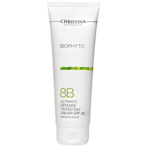 фото Дневной крем абсолютная защита spf 20 с тоном christina bio phyto ultimate defense day cream spf-20 250 мл