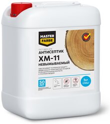 MASTERFARBE Антисептик невымываемый ХМ-11 для защиты древесины в тяжёлых условиях эксплуатации 5 кг 4631159427293