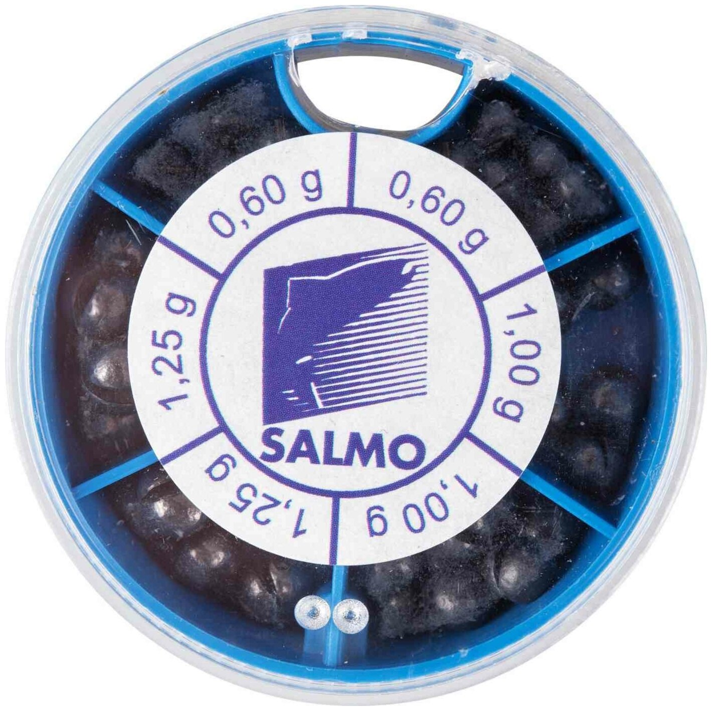 Salmo Набор грузил Salmo дробинка PL 6 секций 50gr крупные