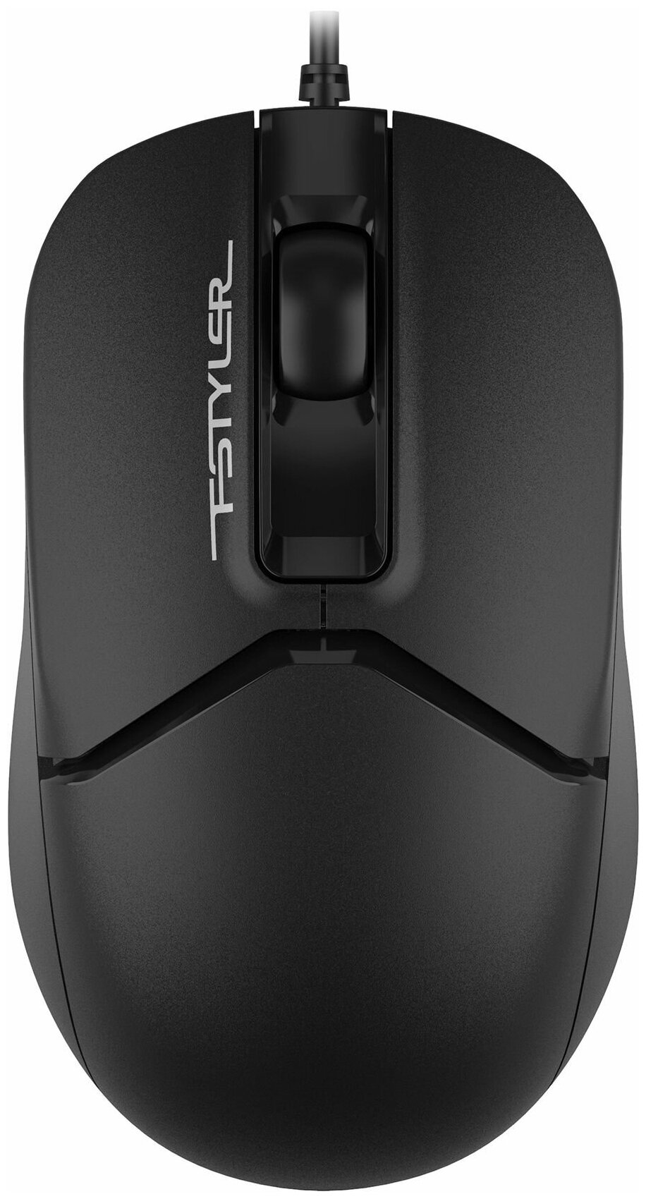 Мышь A4Tech Fstyler FM12S черный оптическая (1200dpi) silent USB (3but)