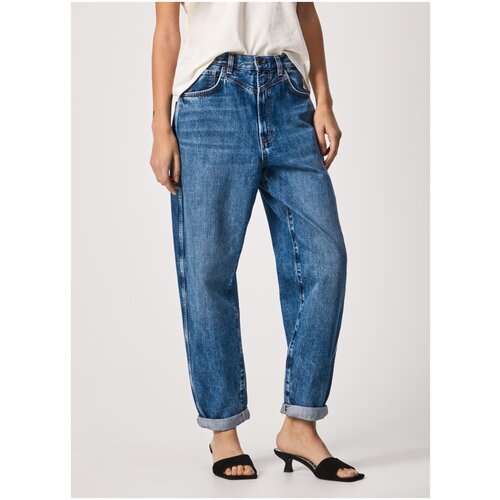 фото Джинсы женские, pepe jeans london, артикул: pl204170, цвет: голубой (vy8), размер: 28