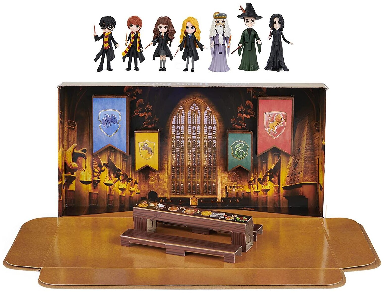 Harry Potter Подарочный набор Полная коллекция кукол из Мира Чародейства и Волшебства Гарри Поттера - фото №6