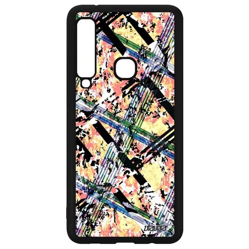 фото Защитный чехол на мобильный // samsung galaxy a9 2018 // "тартан плитка" геометрический клетка, utaupia, цветной