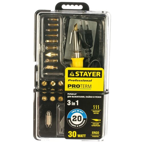 Купить Аппарат для выжигания Stayer Professional 45227