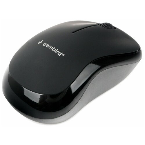 Мышь Gembird MUSW-255, черный мышь wireless gembird musw 265 синяя 2 4ггц 3 кнопки 1000dpi