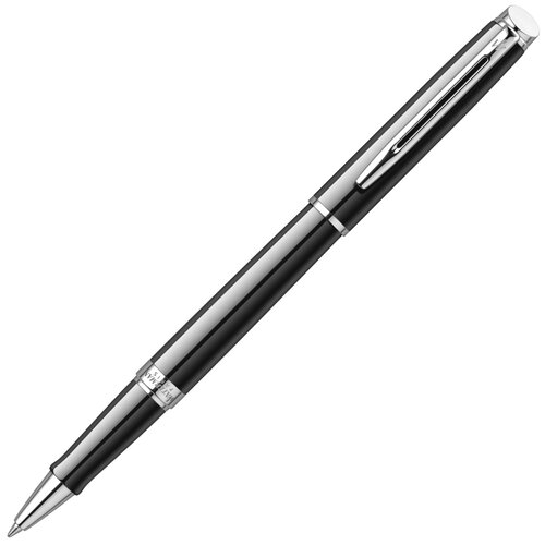 Waterman Ручка-роллер Hemisphere Essential, 0.8 мм, S0920550, 1 шт. ручка перьевая waterman hemisphere cws0920810 matte black ct f сталь нержавеющая подар кор