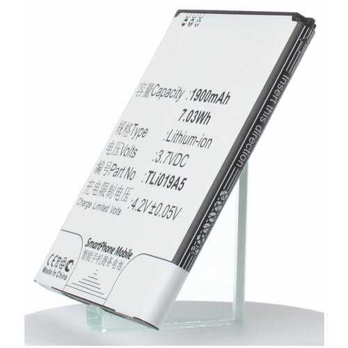 Аккумулятор iBatt iB-U1-M1251 1800mAh для Alcatel One Touch Pop D5, One Touch Pop 3 (5), One Touch Pop 3 5.0, OT-5038D,