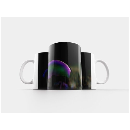 фото Кружка "пузырь, фиолетовый, круглый" 320 мл lotsprints