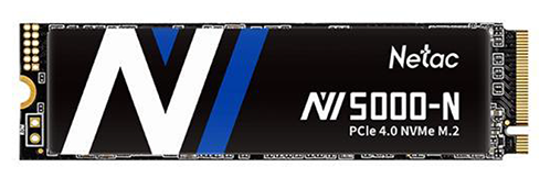 Накопитель SSD M.2 Netac Nv5000-n 500GB PCIe 4.0 x4 3D Nand (nt01nv5000n-500-e4x)