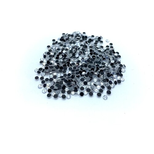 Стразы термоклеевые SS-16 (3.8-4.0 мм) цв. CRYSTAL AB упак.1440 шт.