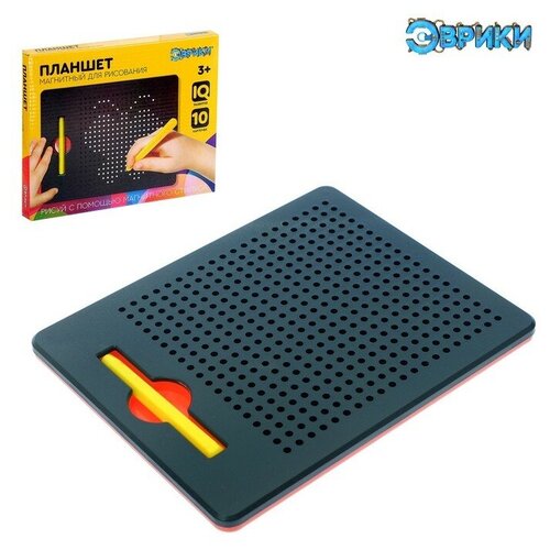 Планшет обучающий Магнитное рисование 380 отверстий цвет чёрный 944₽