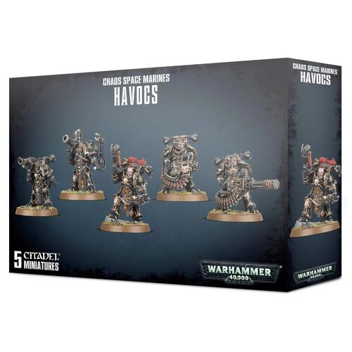 Миниатюры Games Workshop Warhammer 40,000. Chaos Space Marines Havocs