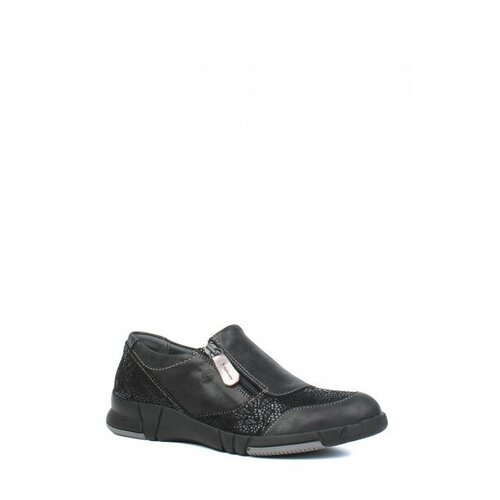 Ботинки  Suave,натуральная кожа, размер 37, черный