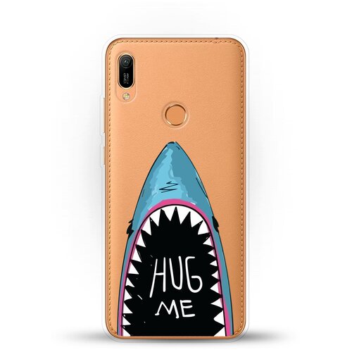 фото Силиконовый чехол акула на huawei y6 (2019) andy & paul