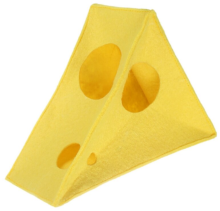 Домик для грызунов Монморанси "Сыр", цвет: желтый, 22х17х10 см. - фотография № 2
