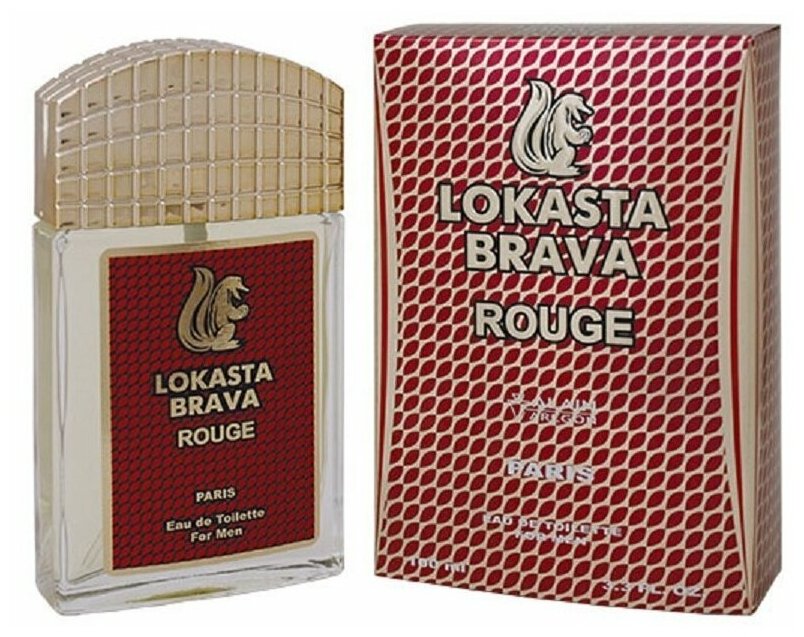 Alain Aregon / Lokasta Brava Rouge, 100 мл / Локаста Брава Роуж / Мужская туалетная вода