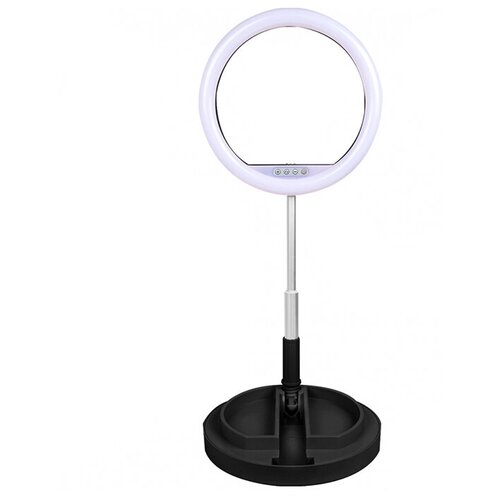 Кольцевая селфи лампа JM01 на подставке чёрный 266700₽